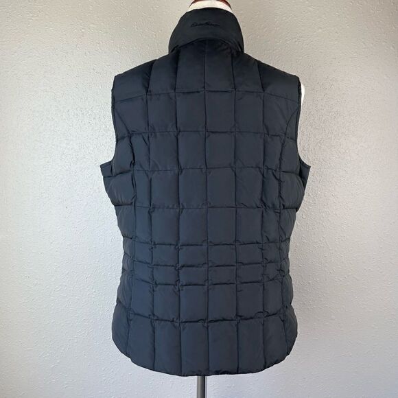 Eddie Bauer Premium Goose Down Puffer Vest Size M EUC - Picture 4 of 5
